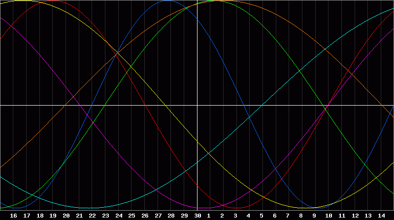 Biorhythm Chart