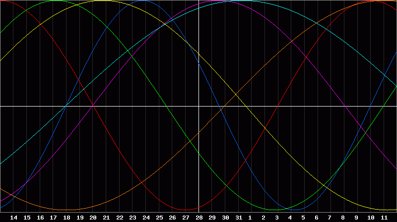 Biorhythm Chart