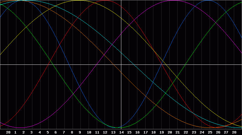 Biorhythm Chart