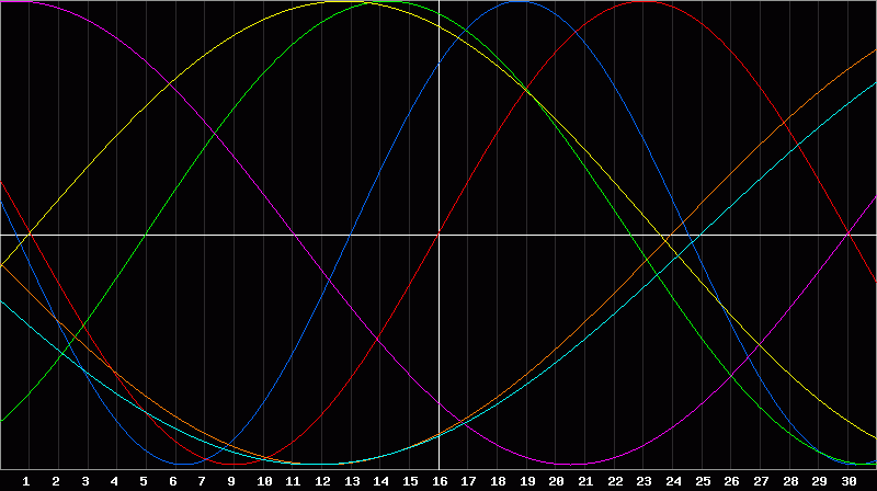 Biorhythm Chart