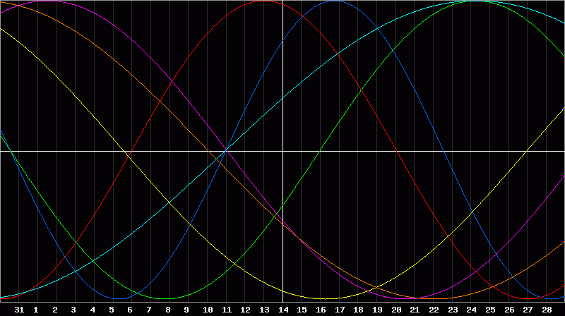 Biorhythm Chart
