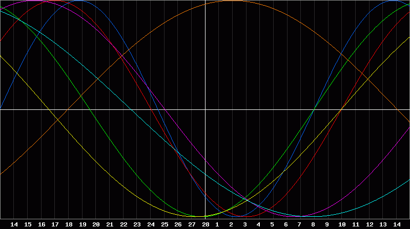 Biorhythm Chart