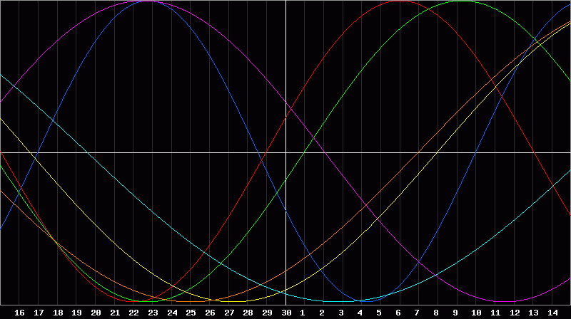 Biorhythm Chart