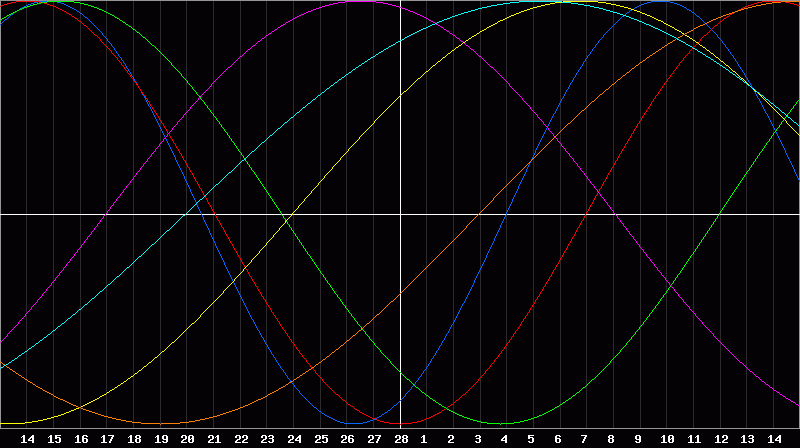 Biorhythm Chart