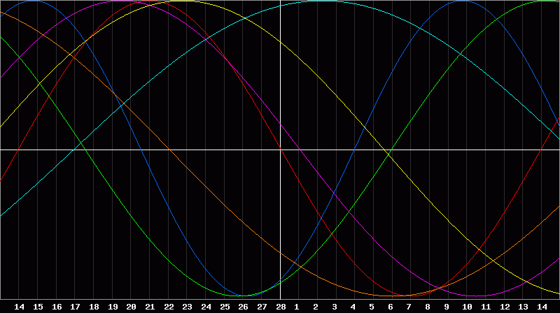 Biorhythm Chart
