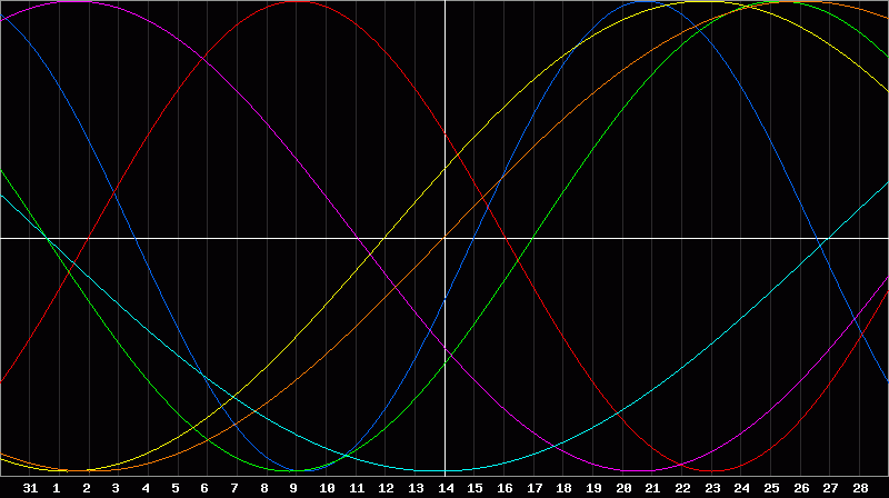 Biorhythm Chart