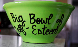 bowl of self-esteem