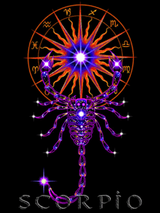 Scorpio Astrology Art