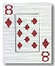 Eight of Diamonds in the House of Friends
