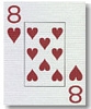 Eight of Hearts in the House of Compasses