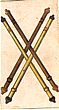 Four of Wands Reversed