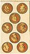 Eight of Coins Reversed
