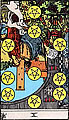 Ten of Pentacles Reversed