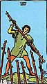 The Seven of Wands