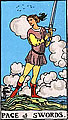 The Page of Swords